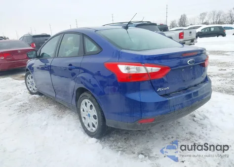 2012 Ford Focus Se from USA, damaged, VIN 1FAHP3F24CL354086